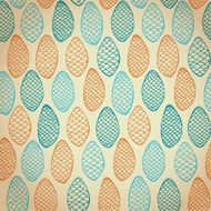 Abstract vintage doodle seamless pattern