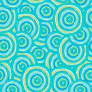 Abstract seamless blue spiral summer pattern N2