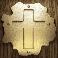 gold and wood background N611