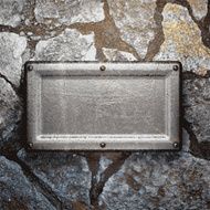 metal and stone background N376