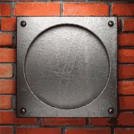 metal and brick background N181