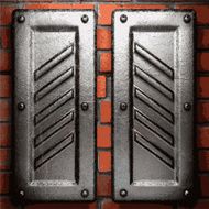 metal and brick background N182