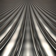 Aluminum silver stripe pattern N4