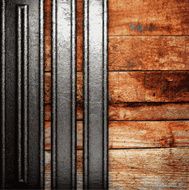 metal and wood background N460