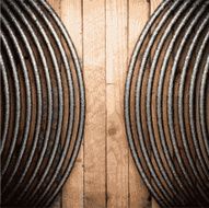 metal and wood background N467