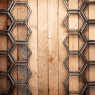 metal and wood background N468