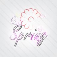 Spring Typography
