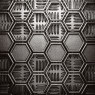metal on wall background N201