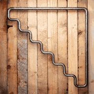 metal and wood background N482