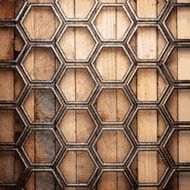 metal and wood background N484