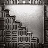metal on wall background N204