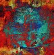Abstract background nature painting N539