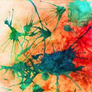 Abstract hand drawn watercolor background N39