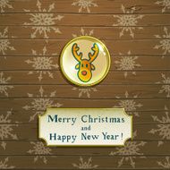christmas card N284