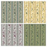 floral wallpaper N184