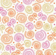 Lacy abstract spiral pattern N2