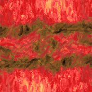 Abstract Watercolor nature painting N1018