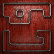 metal and wood background N492