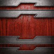 metal and wood background N494