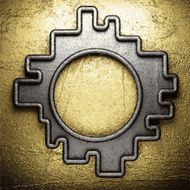 golden and silver background N198