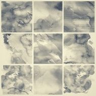 Set of Colorful water color painting background N367