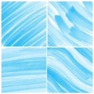 Set of Colorful water color painting background N372