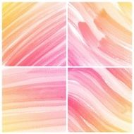 Set of Colorful water color painting background N373