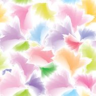 Abstract multicolor floral background