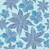 flourish vintage seamless wallpaper