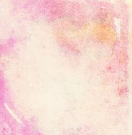 Abstract Watercolor nature painting N1085