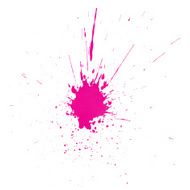 watercolor splashes on white background N13