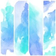 Set of Colorful water color painting background N392
