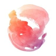 Colorful water color painting background N336