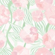 Flourish gentle seamless pattern