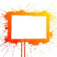 Colorful Water Color splash painting background N6