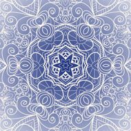 Ornamental lace pattern background with many details
