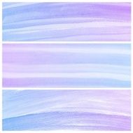 Set of colorful Abstract water color painting background N111