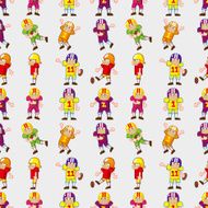 seamless football pattern