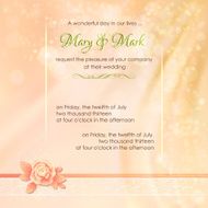 Abstract Wedding Fabric Background Design
