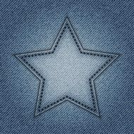 Blue jeans star