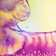 abstract pattern on silk batik N30