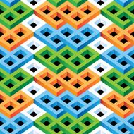 Optical Illusion Seamless Pattern N5