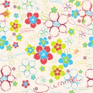 floral seamless background N120