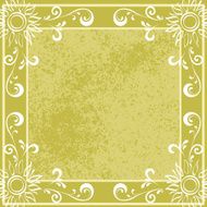 Background Sun curves and frame