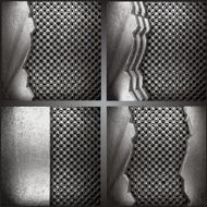 Vector metal background set N115