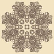 Circle ornament N45