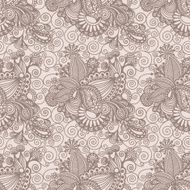 floral seamless pattern N817
