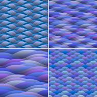 Wave abstract seamless pattern N2