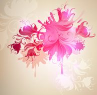 abstract floral background N310