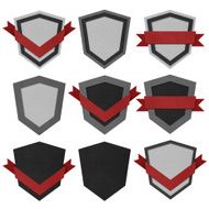 Set of retro vintage badges and labels N37